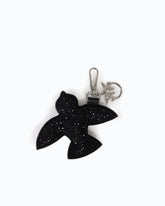 Charm portachiavi con uccellino e strass - | Pinko