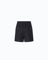 Shorts sartoriali in misto lana stretch - | Pinko