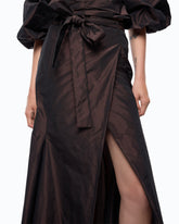 Langer Rock im Meerjungfrauen-Stil aus Taft - | Pinko