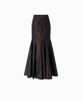 Langer Rock im Meerjungfrauen-Stil aus Taft - | Pinko