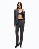 Mesh-effect bra with rhinestones - | Pinko
