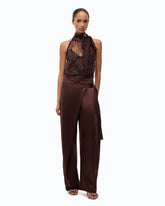Top z odkrytymi plecami - | Pinko
