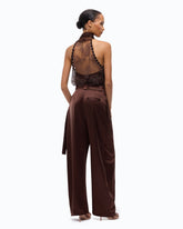 Top z odkrytymi plecami - | Pinko