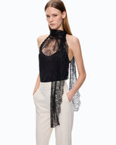 Open-back top - Black | Pinko