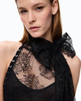Open-back top - Black | Pinko