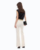 Ärmellose Bluse aus Satin - | Pinko