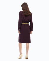 Midi-Blusenkleid mit Maxi-Taschen - | Pinko