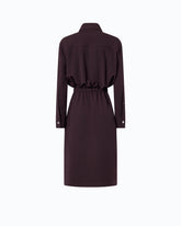 Midi-Blusenkleid mit Maxi-Taschen - | Pinko