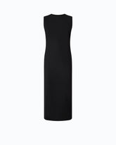 Slim-fit midi dress with lacing - | Pinko