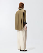 Camicia in popeline con dettagli in pizzo - | Pinko