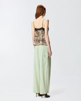 Top camouflage con pizzo - | Pinko
