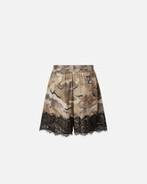 Szorty moro z koronką - | Pinko