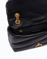 Baby Love Bag Puff Maxi Quilt New Buckle shoulder bag - Black | Pinko