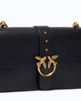 Borsa a mano media Love Bag One in pelle New Buckle - Nero | Pinko