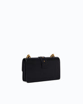 Borsa a tracolla piccola Love Bag One in pelle New Buckle - Nero | Pinko