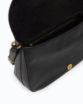 Sac moyen en cuir avec boucle Love Birds Diamond Cut - | Pinko