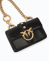 Nano Love Bag One in leather - Black | Pinko