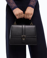 Borsa a mano media New Love con fibbia gioiello PINKO Galleria - | Pinko