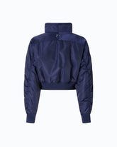 Bómber corta de raso técnico - | Pinko