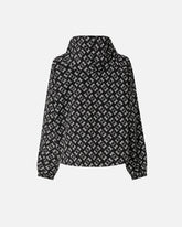Sportjacke mit Allover-Muster aus dem Logo Love Birds - Multicolor Schwarz-Weiß | Pinko