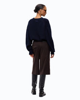 Bermudas de mezcla de lana elástica - | Pinko