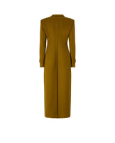 Cappotto lungo in panno di misto lana - | Pinko