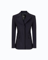 Slim-fit blazer - Dark Blue | Pinko