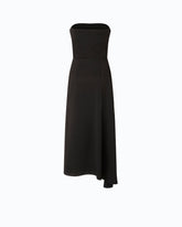 Ärmelloses Midikleid aus Satin - | Pinko