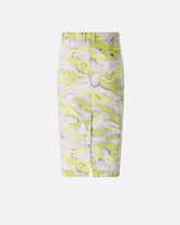 Falda longuette de camuflaje - | Pinko