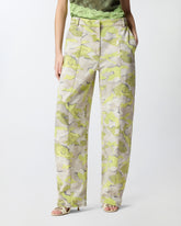 Ballonhose mit Camouflagemuster - | Pinko