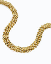 Kettengürtel mit Blume, 1,5 cm breit - | Pinko