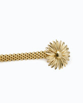 Kettengürtel mit Blume, 1,5 cm breit - | Pinko