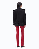 Caban con cintura - Nero | Pinko
