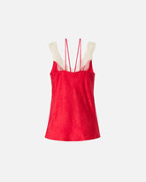 Top lingerie maculato con pizzo - | Pinko