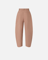 Stretch knit trousers - Beige | Pinko