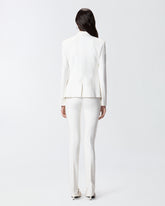 Giacca con spacco sul retro - Bianco | Pinko
