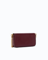 Small Love One Slouchy crossbody bag in smooth leather - Bordeaux | Pinko