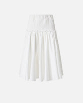 Midi skirt with elasticated band - | Pinko