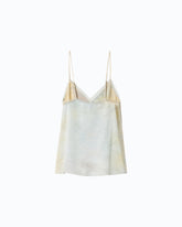 Top in satin dal colore sfumato - | Pinko