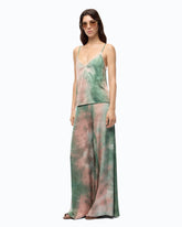 Top in satin dal colore sfumato - | Pinko