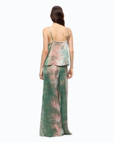 Top in satin dal colore sfumato - | Pinko
