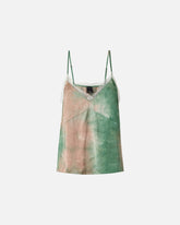 Top in satin dal colore sfumato - | Pinko