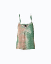 Top in satin dal colore sfumato - | Pinko