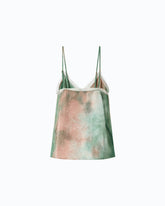 Top in satin dal colore sfumato - | Pinko