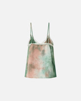 Top in satin dal colore sfumato - | Pinko