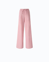 Pantalone a righe con coulisse in vita - | Pinko