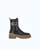 Platform boots with PINKO lettering logo - | Pinko