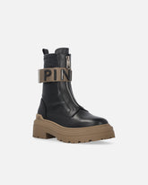 Kozaki na platformie z napisem z logo PINKO - | Pinko