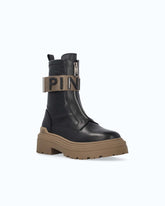 Bottes à plateforme avec logo PINKO - | Pinko