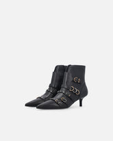 Ankle Boots mit Riemchen und Logo Love Birds - | Pinko